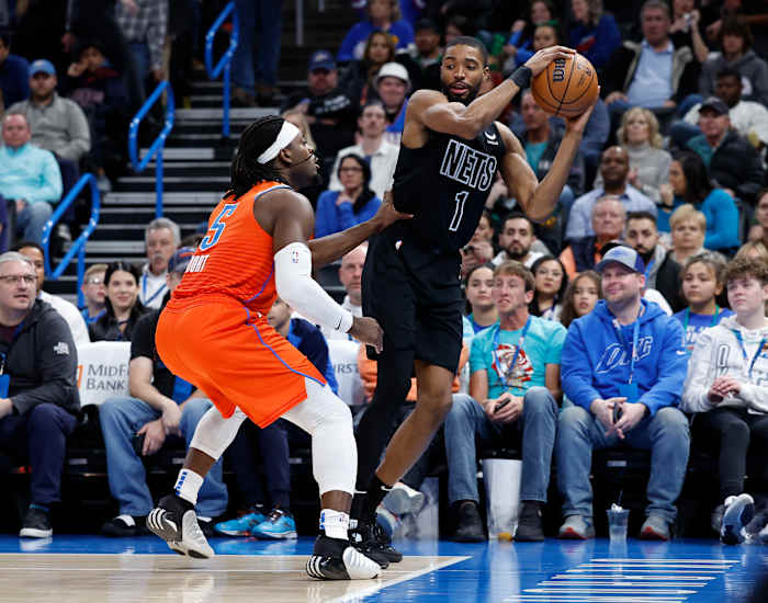 Lu Dort, Mikal Bridges, Brooklyn Nets